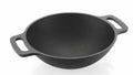 Chef Pearls Cast Iron Kadai – 10 Inches - Naturally Seasoned for Healthier, Flavorful Cooking